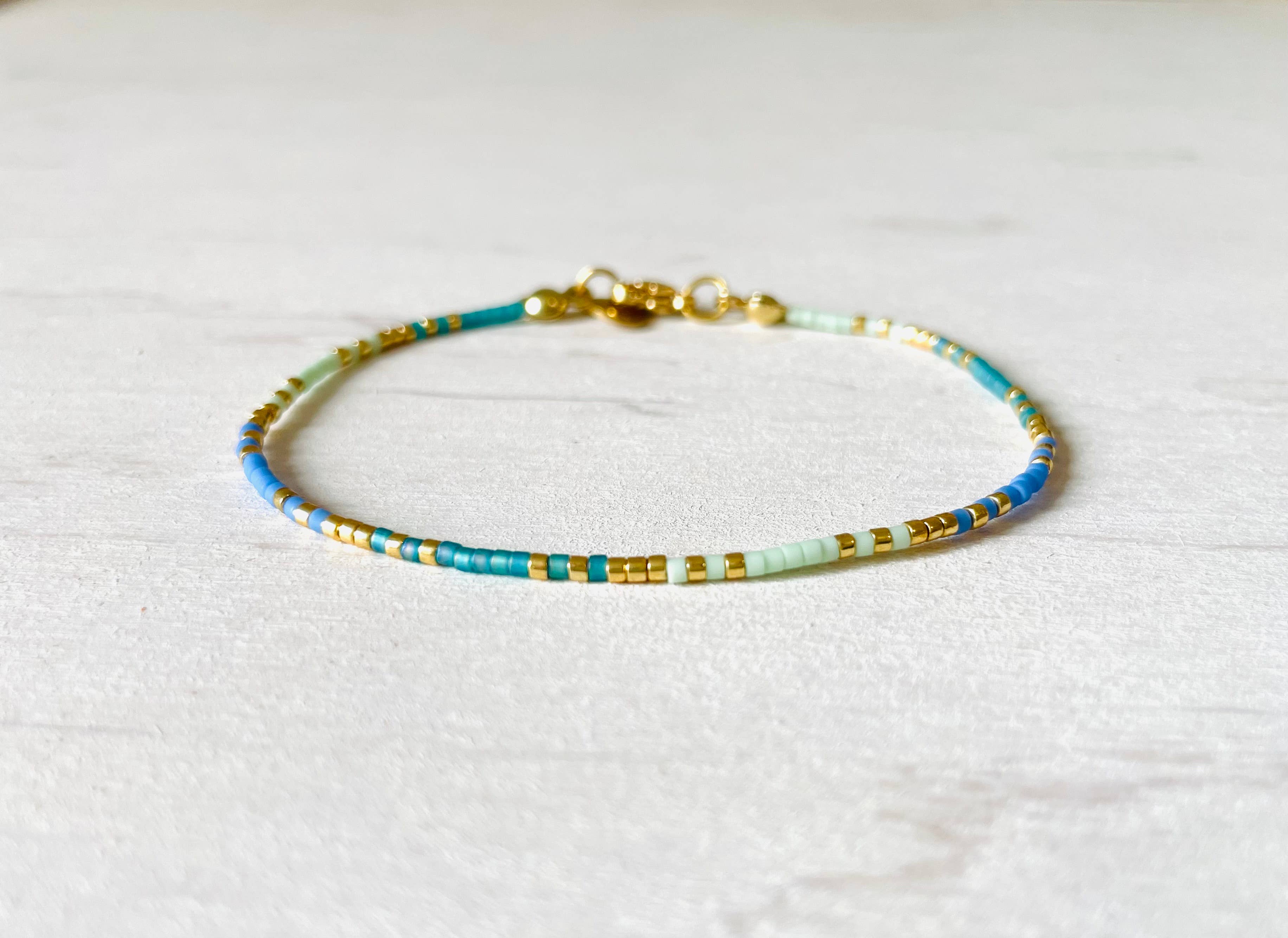 Miyuki armband met roestvrijstalen haak - N011