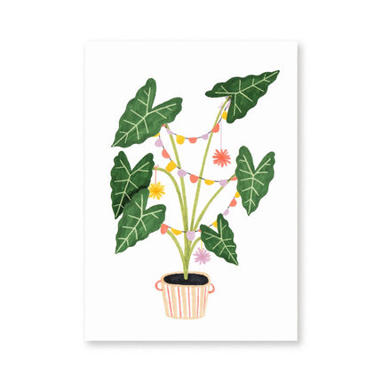 Postcard Party Plant - Harman Shop & Atelier