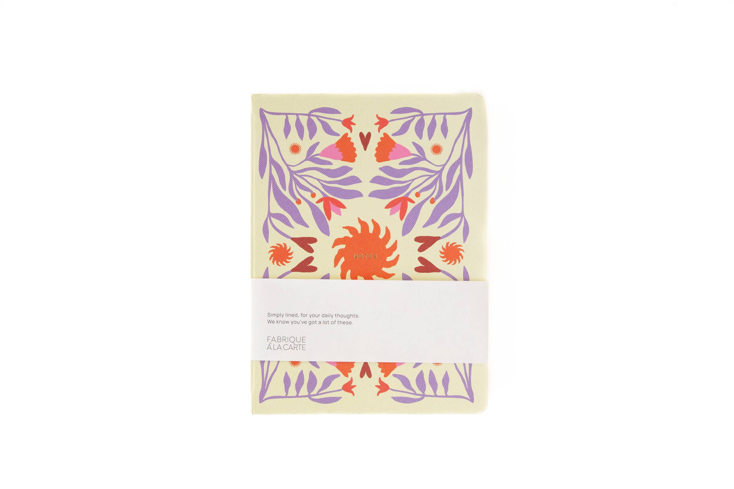 Fabrique Notebook - Sun Beige Lavender