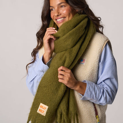 Scarf - Khaki - Harman Shop & Atelier