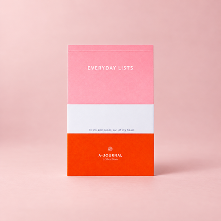 Notepad - Pink Red