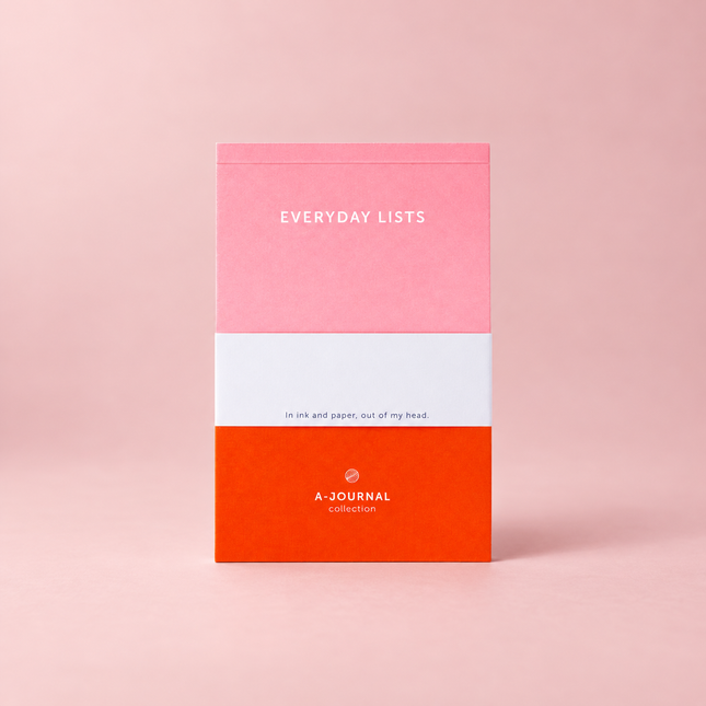 Notepad - Pink Red