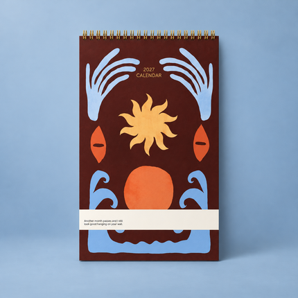 Calendar 2027 - Blue