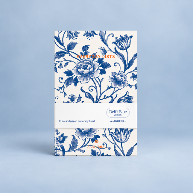 Notepad - Delft Blue