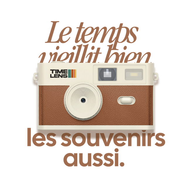 TimeLens® Camera - Cream Brown
