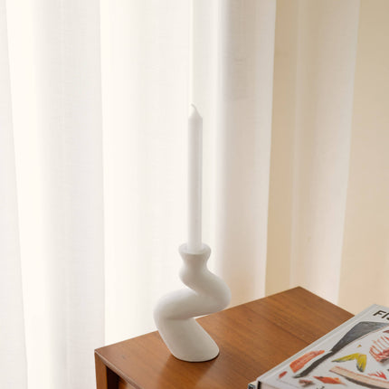 Handmade Ceramic Candlestick - Terracotta - Harman Shop & Atelier