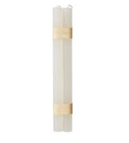 Timber Taper Candles, set van 2 - Sneeuwwitje