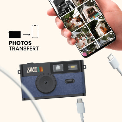 TimeLens® Camera - Navy Blue