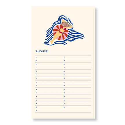 Fabrique Birthday Calender - Flowers