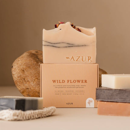 Natural Soap - Body Bar - Wild Flower - Harman Shop & Atelier