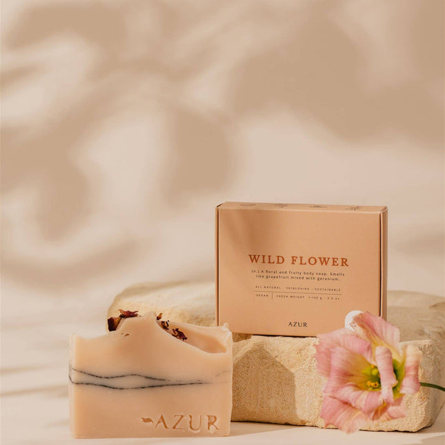 Natural Soap - Body Bar - Wild Flower - Harman Shop & Atelier
