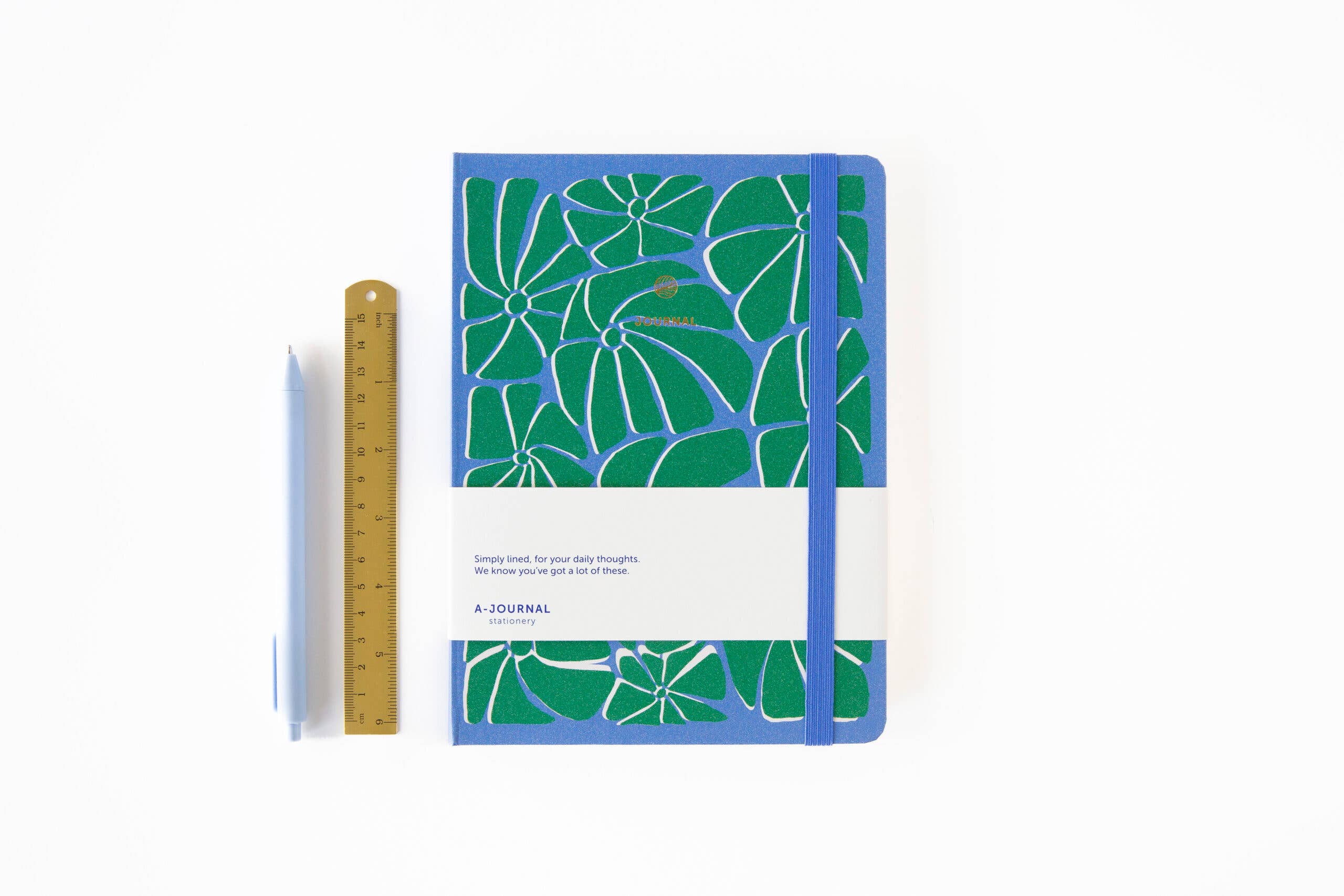 Notebook - Arty Blue Green - Harman Shop & Atelier
