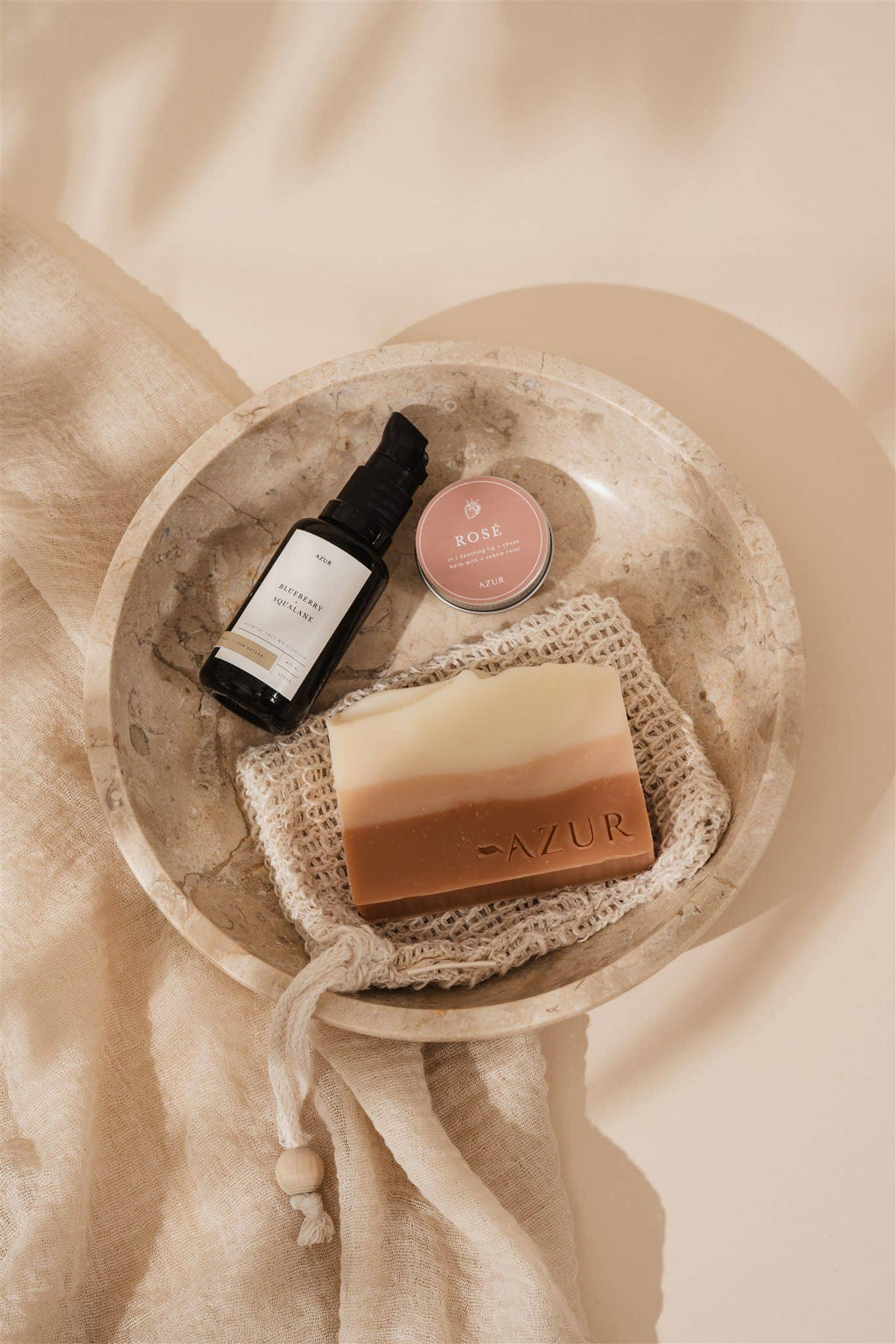 Natural Lipbalm - Lips & Cheeks - Rose - Harman Shop & Atelier