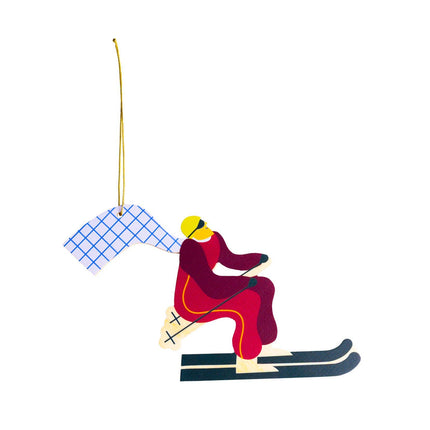 Skier - Christmas Ornament - Harman Shop & Atelier