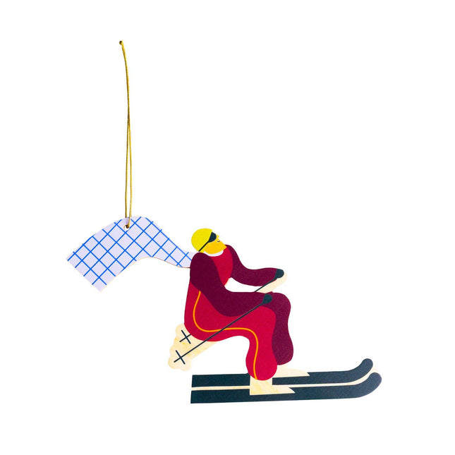 Skier - Christmas Ornament - Harman Shop & Atelier