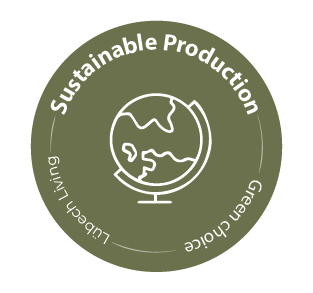 Handgemaakte waterdichte bloempot - 100% gerecycled papier - Lichtbruin