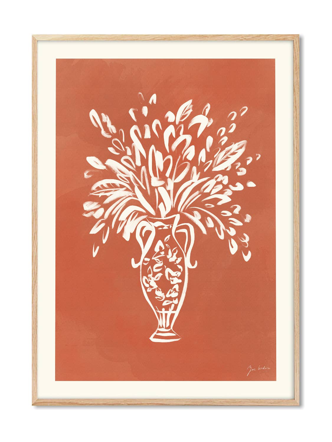 Zoe - Le Bouquet I Kunstposter: 30x40 cm