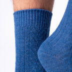 Wool Socks - Blue - One size: 41/46