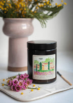 Medium Scented Soy - Wax Candle - Lavender Fields