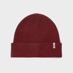 Unisex wollen muts - Bordeaux