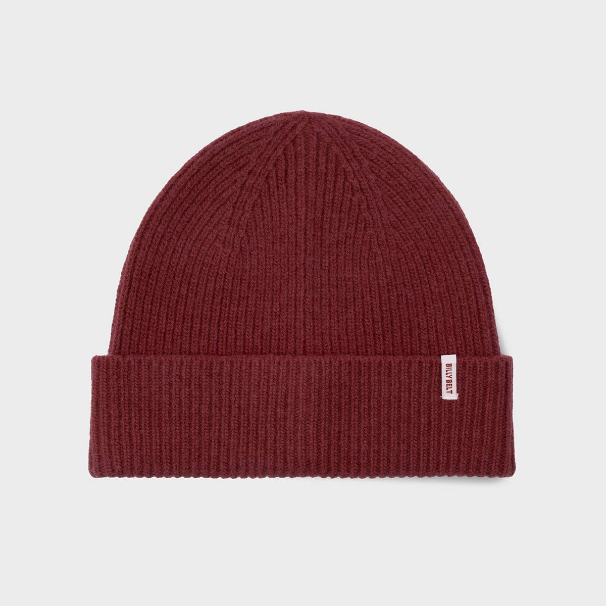 Unisex wollen muts - Bordeaux