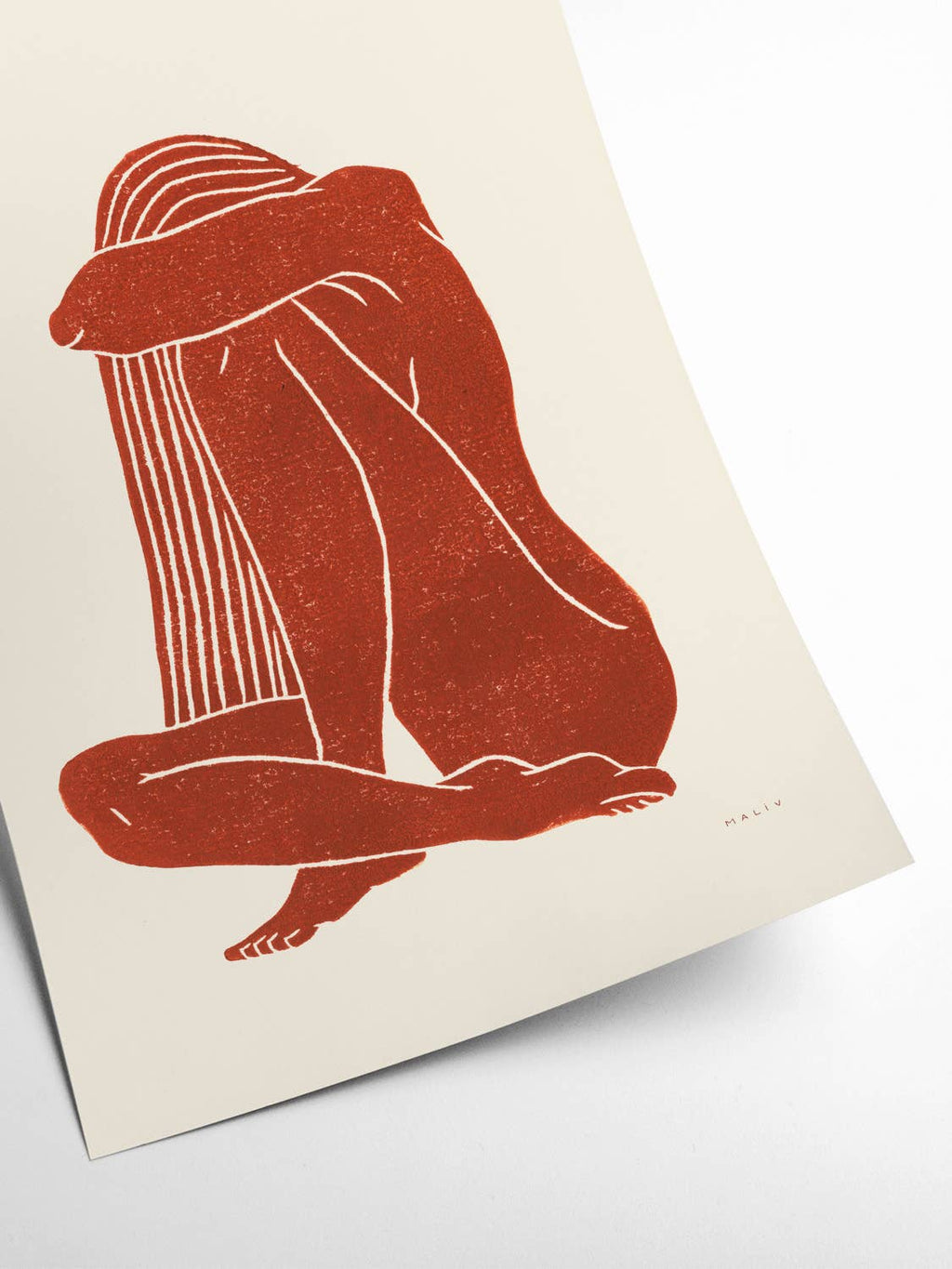 Poster - Maliv - Lumiere I - 30x40 cm