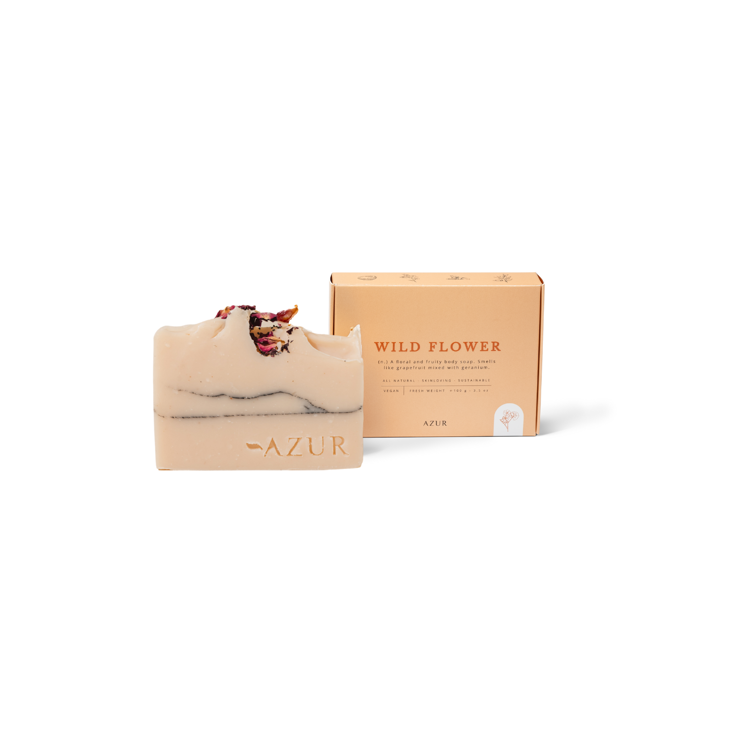 Natural Soap - Body Bar - Wild Flower