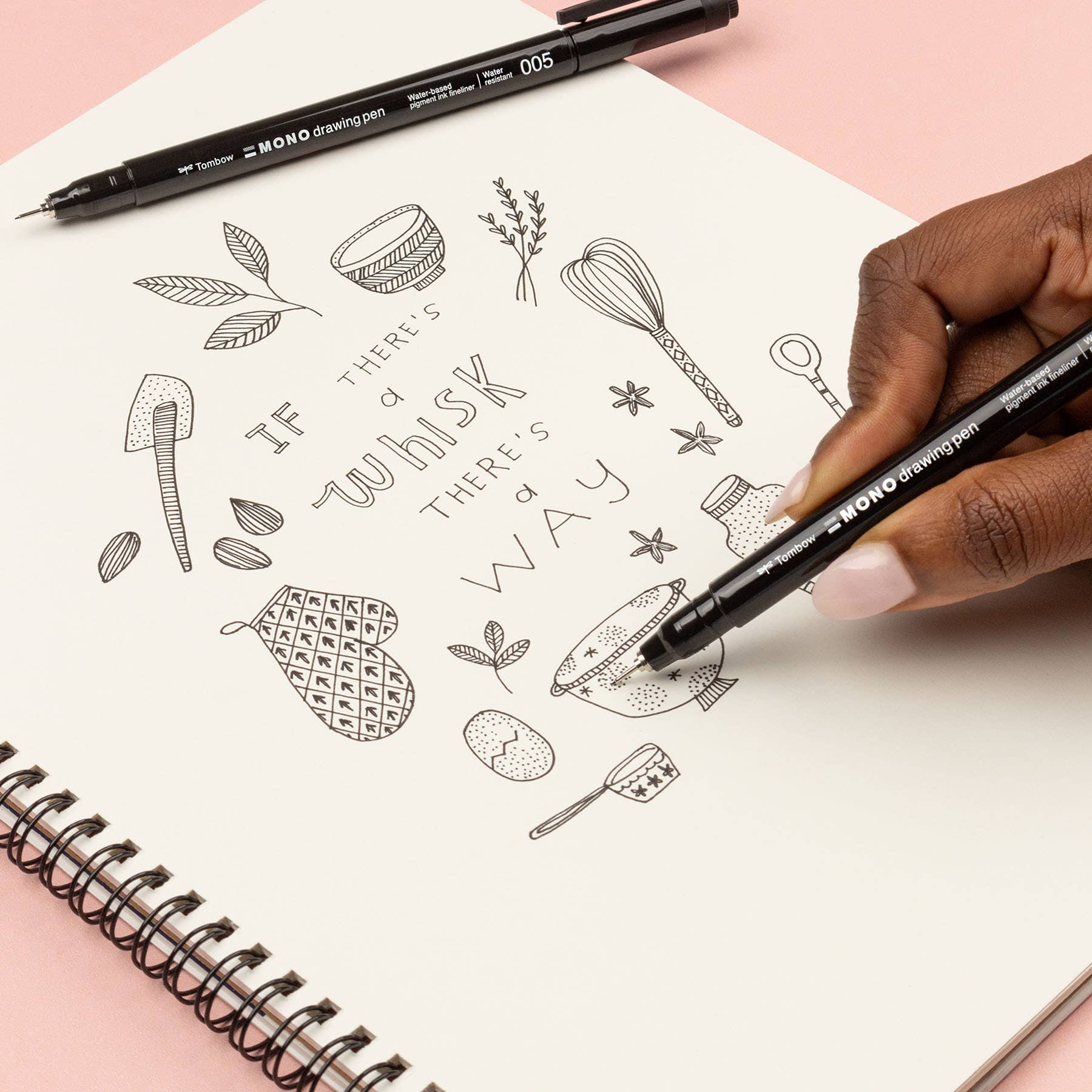 Tombow MONO Drawing Pen Fine Set