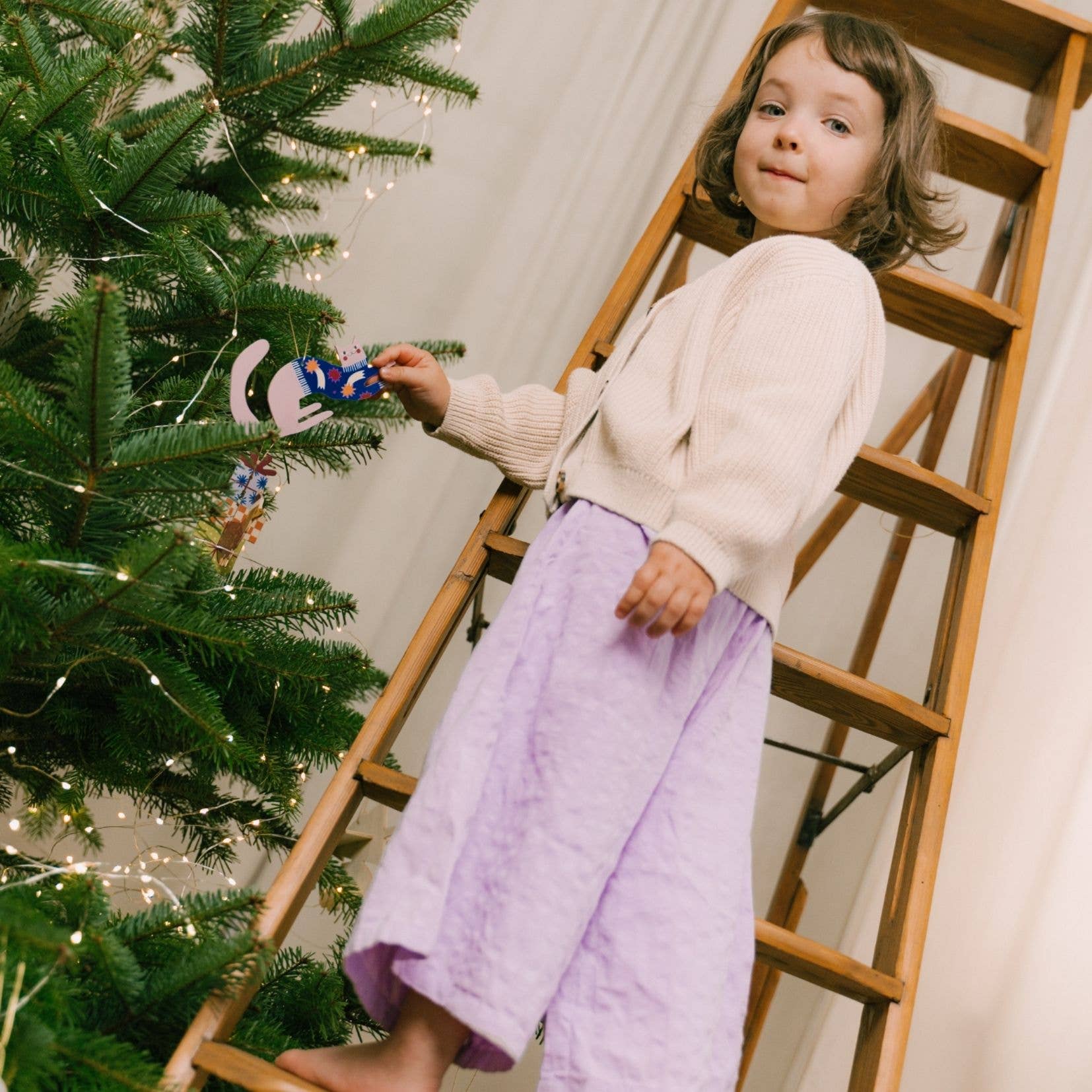 Schaatser - Kerstversiering