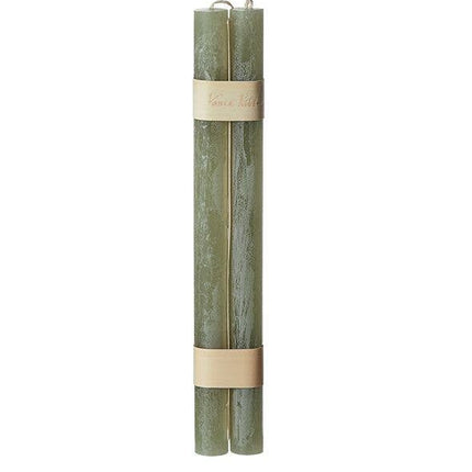 Timber Taper Candles, Set of 2 - Snow White - Harman Shop & Atelier