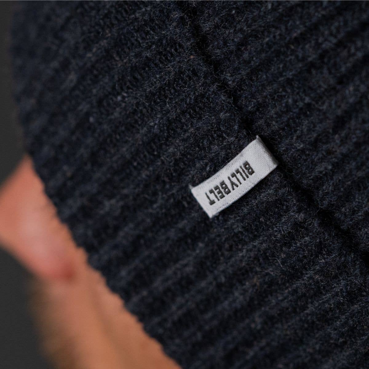 Unisex Wool Beanie - Dark Grey - Harman Shop & Atelier