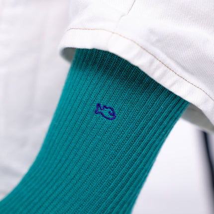 Wool Socks - Green - One size: 37/40 - Harman Shop & Atelier