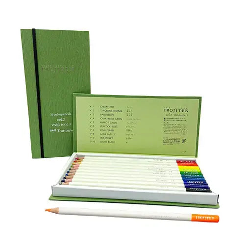 Tombow IROJITEN - 10 Color Set: Vivid Tone 1 - Harman Shop & Atelier