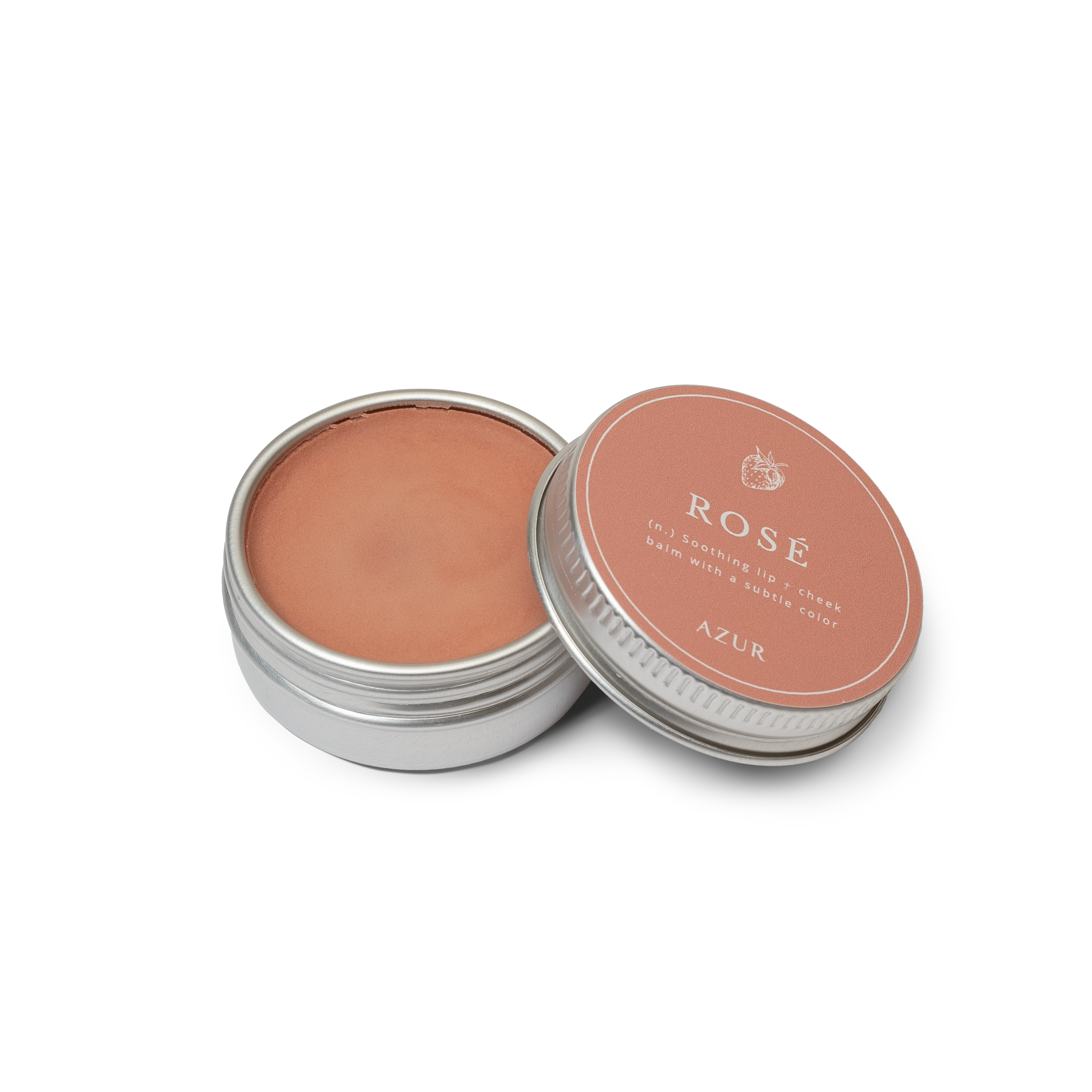 Natural Lipbalm - Lips & Cheeks - Rose