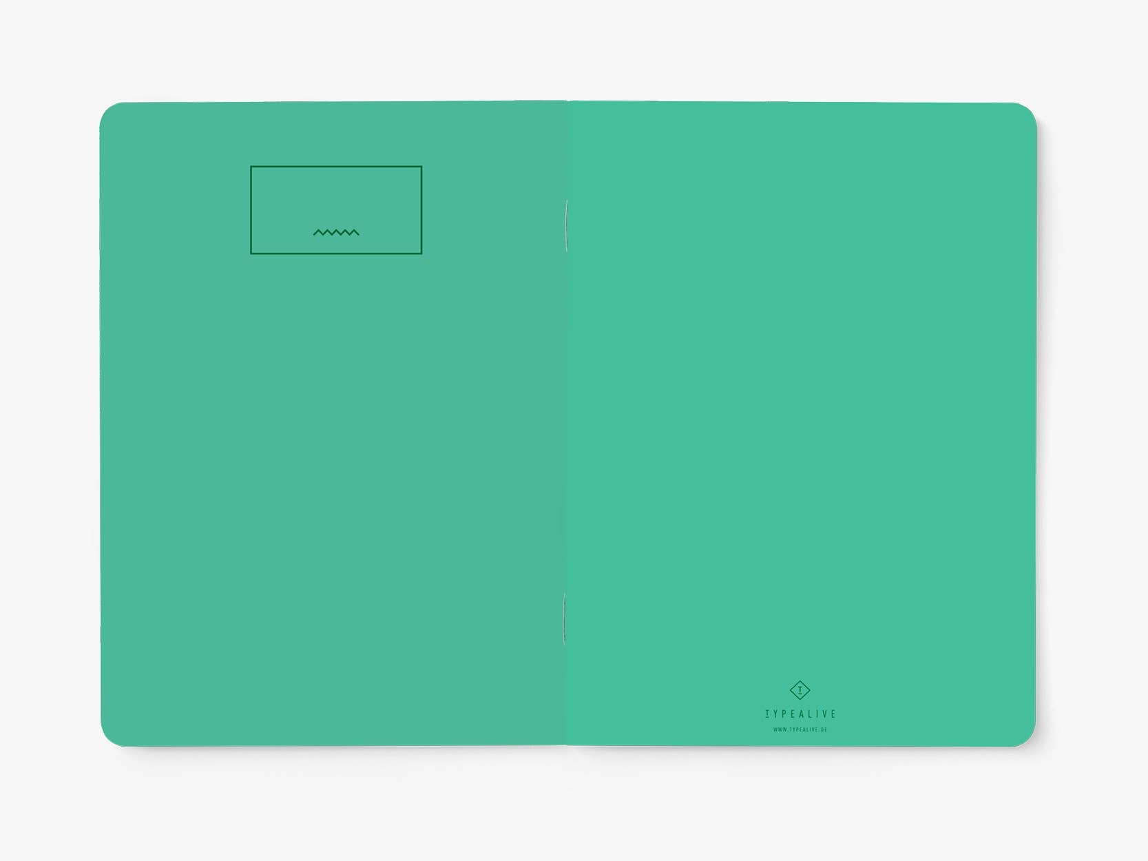 Journal - Green & White