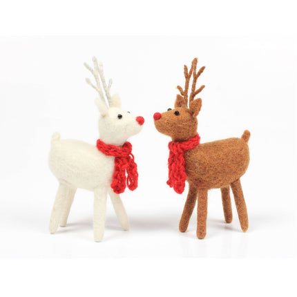 Felt Christmas Decoration - Reindeer