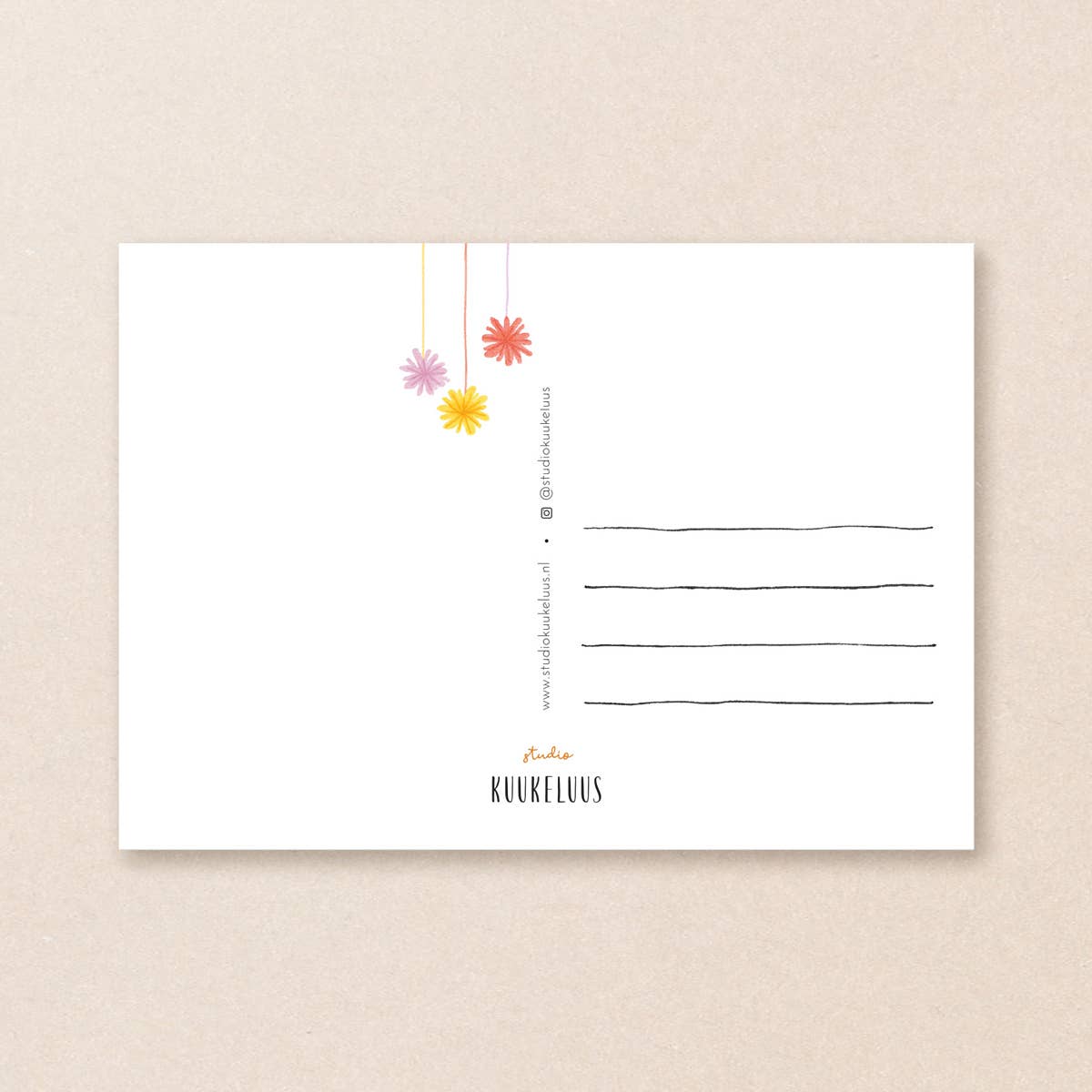 Postcard Party Plant - Harman Shop & Atelier