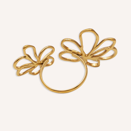 Stainless Steel Ring - Flora