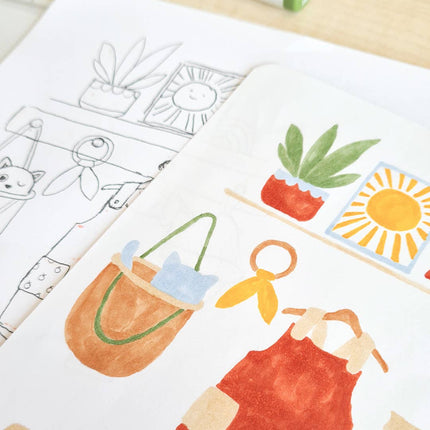 Sun baby card - Welcome little one - Harman Shop & Atelier