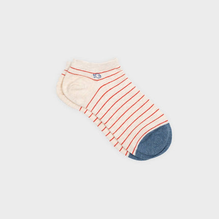 Cotton Ankle Socks - Striped - One size: 41/46