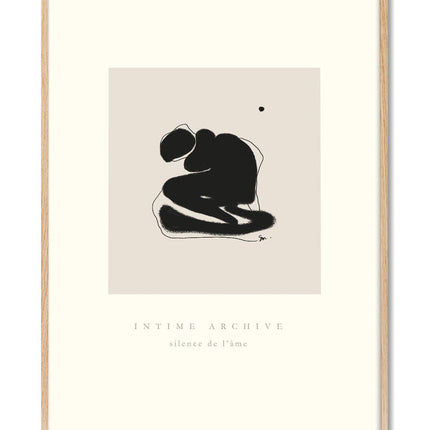 Poster - Sophie M. Lucie - Intime Archive Fine Art - 30x40 cm - Harman Shop & Atelier