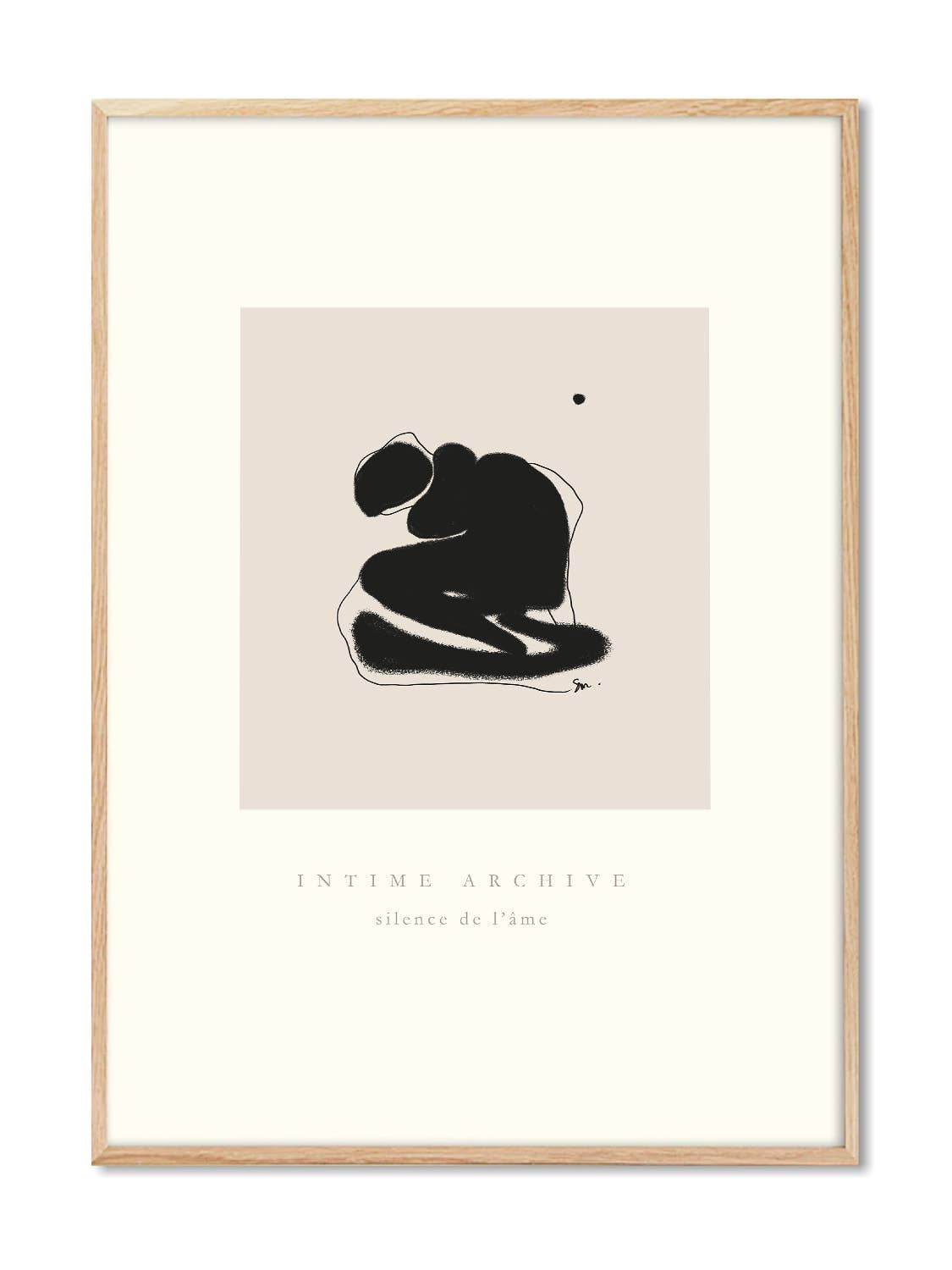 Sophie M. Lucie - Intime Archive Kunstposter: 30x40 cm