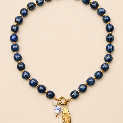 Bohem Sardine Fish Necklace