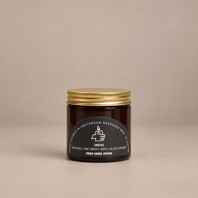 Scented Rapeseed Wax Candle - Indio - 60mL
