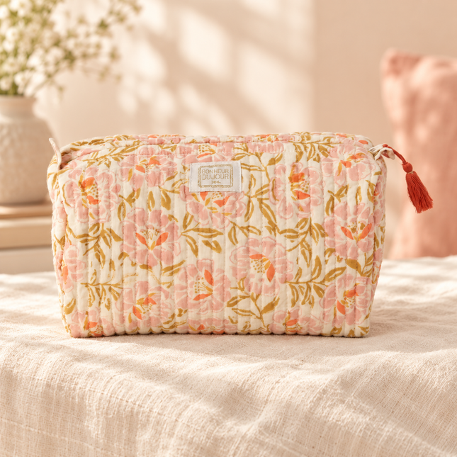 Toiletry Bag - Petunia Rose