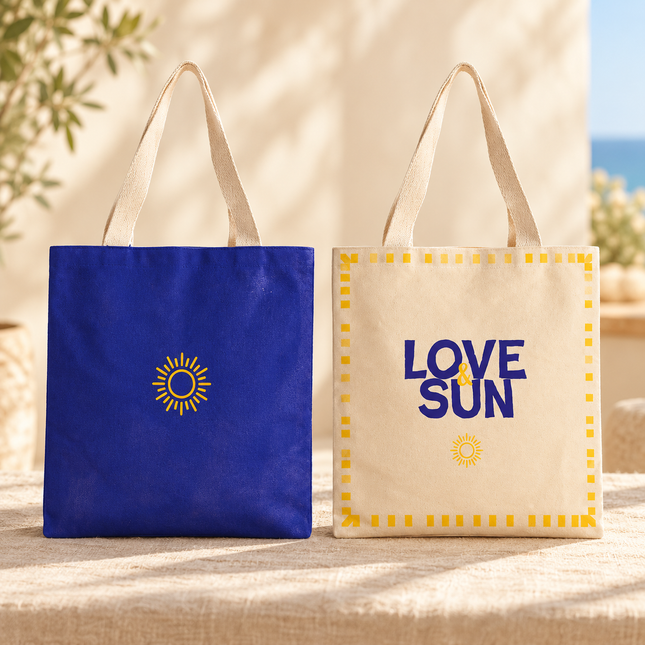 Cotton Tote Bag - Love & Sun