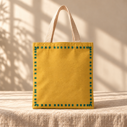 Cotton Tote Bag - Palm Tree