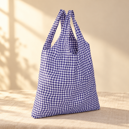 Foldable Bag - Vichy - Waterproof