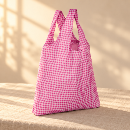 Foldable Bag - Vichy - Waterproof