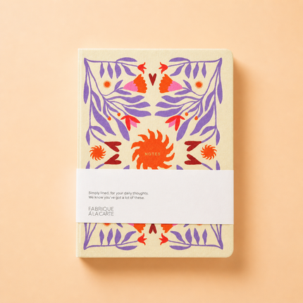 Fabrique Notebook - Sun Beige Lavender